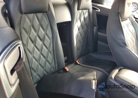 2014 Bentley Continental Gtc V8 z USA, uszkodzony, nr VIN SCBGT3ZA2EC092496